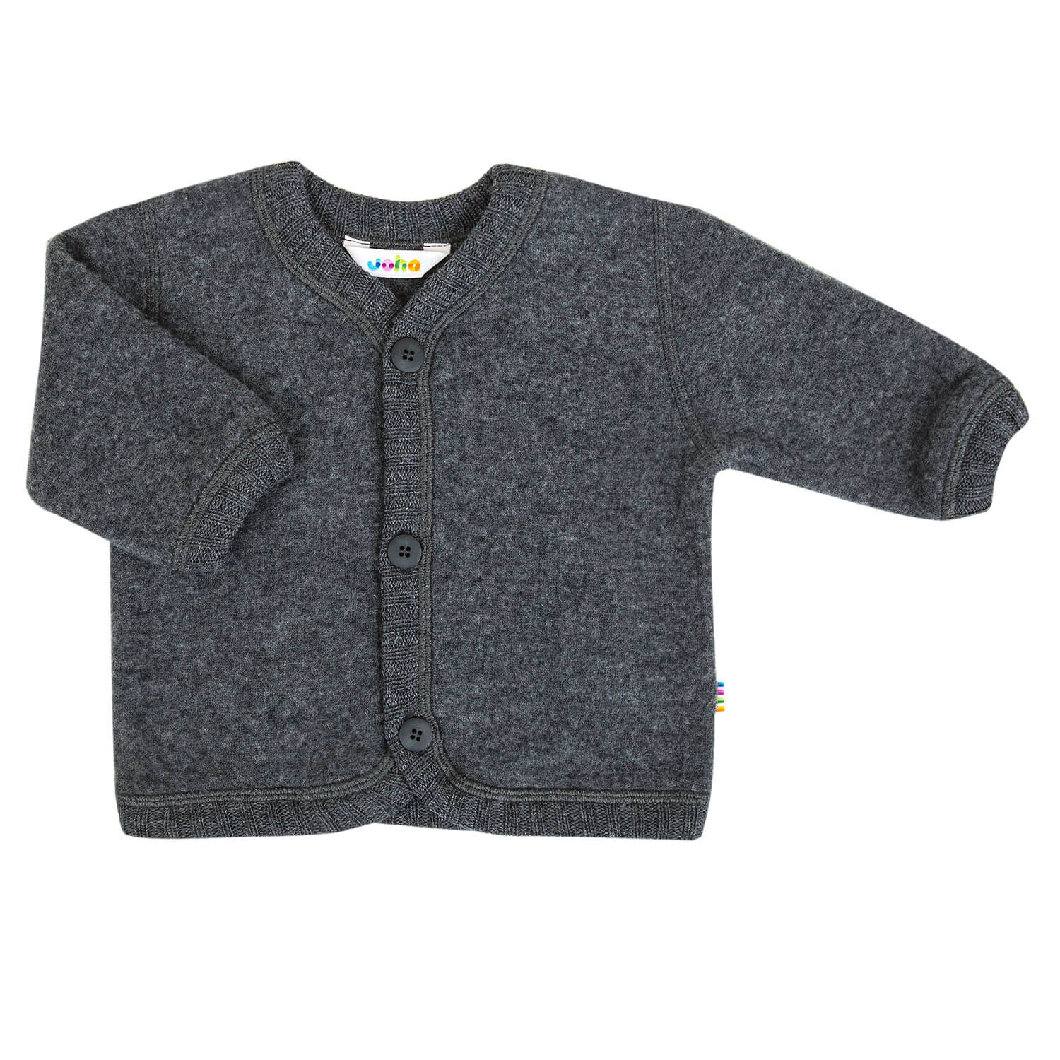 Joha Baby Cardigan Organic Wool fleece 